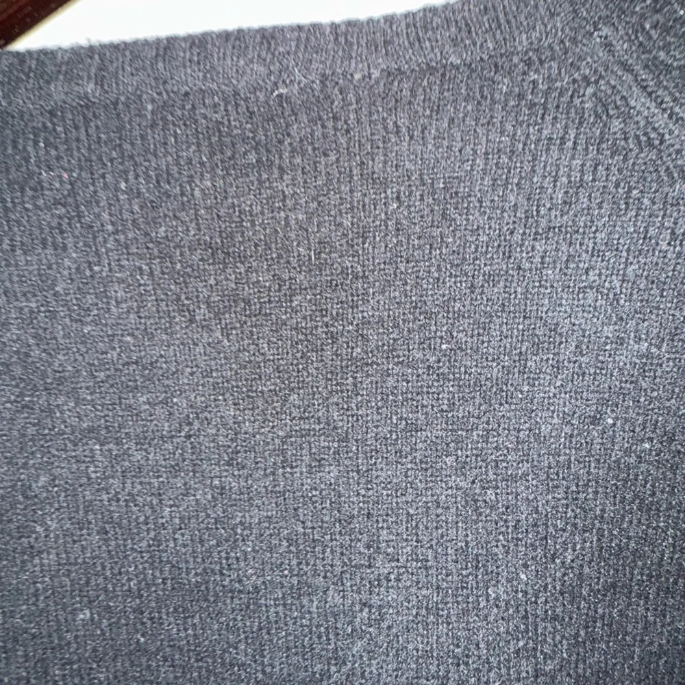 J. Crew Men's Black Crewneck Sweater 100% Lambs Wool XL
